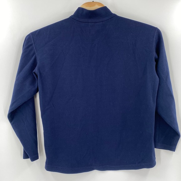 The North Face Large Navy Blue 1/4 Zip Long‎ Sleeve Pullover Sweater - Picture 5 of 6